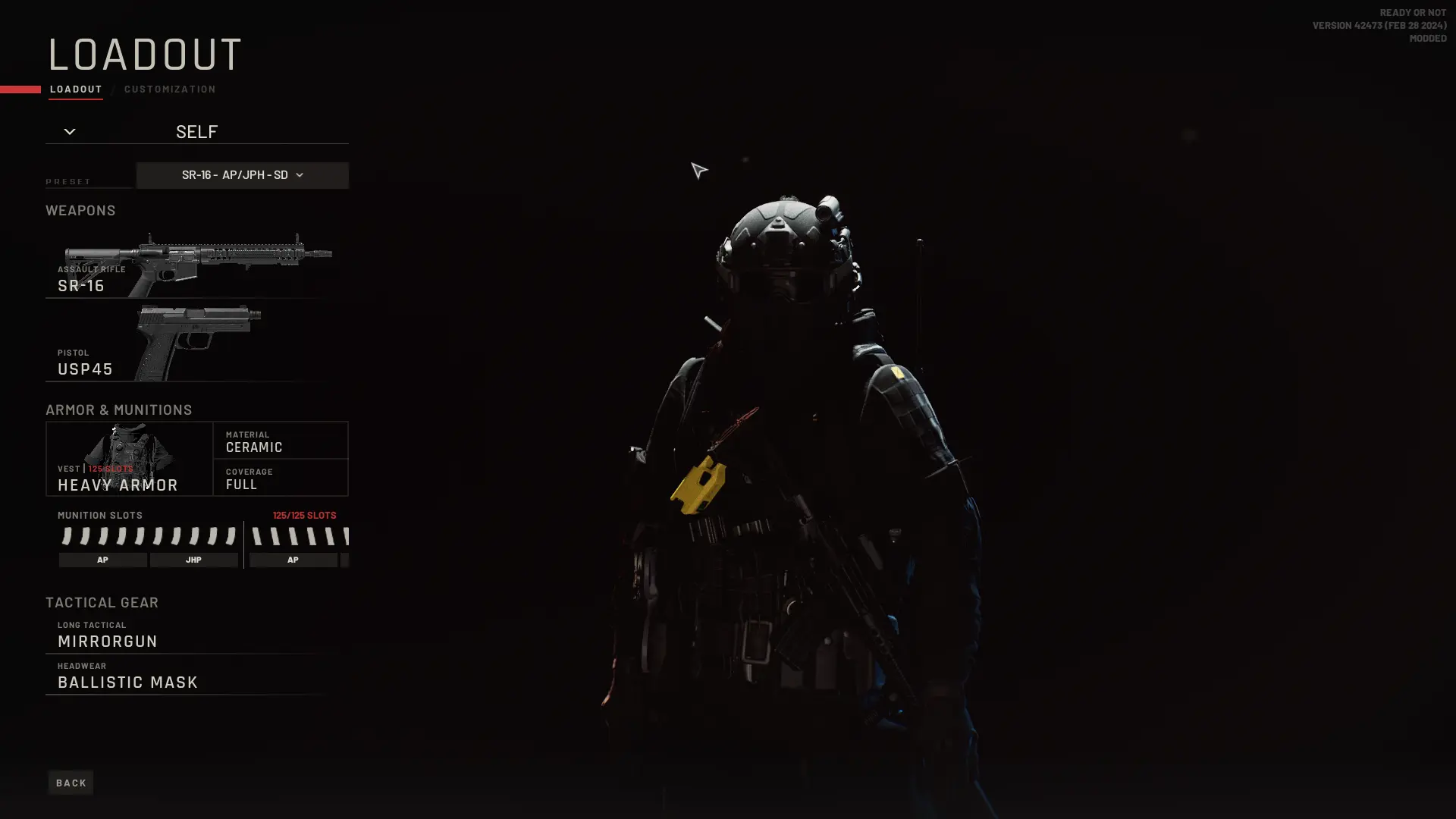 125 Armor Slots + 10x Armor